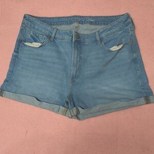 Denim Blue Women's Shorts